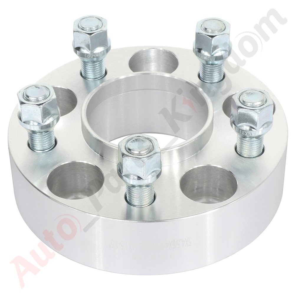 4p 1.5" Wheel Spacers 5x4.5" 14x1.5 Studs For Ford Mustang Explorer GT 5 Lugs