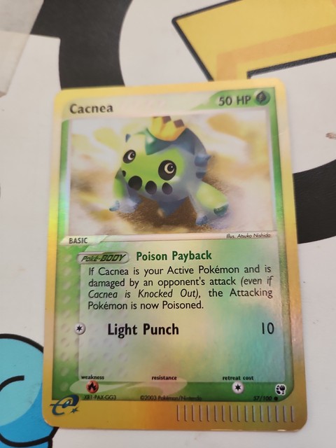 Cacnea [Reverse Holo] #57 (Sandstorm (2003))
