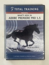 Total Training - What s New In Adobe Premier Pro 1.5, 2004, DVD, Very Good Mint