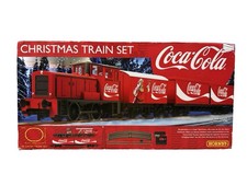Hornby Christmas Coca Cola Gauge Train Set - Boxed