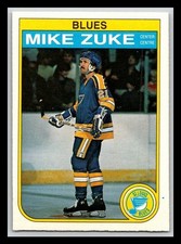 1982-83 O-Pee-Chee #313 Mike Zuke