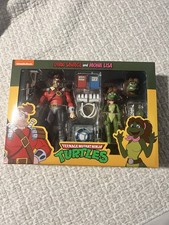 NECA TMNT Dirk Savage Mona Lisa 2-Pack Action Figure New Sealed