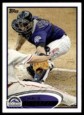 2012 Topps Chris Iannetta Colorado Rockies #21