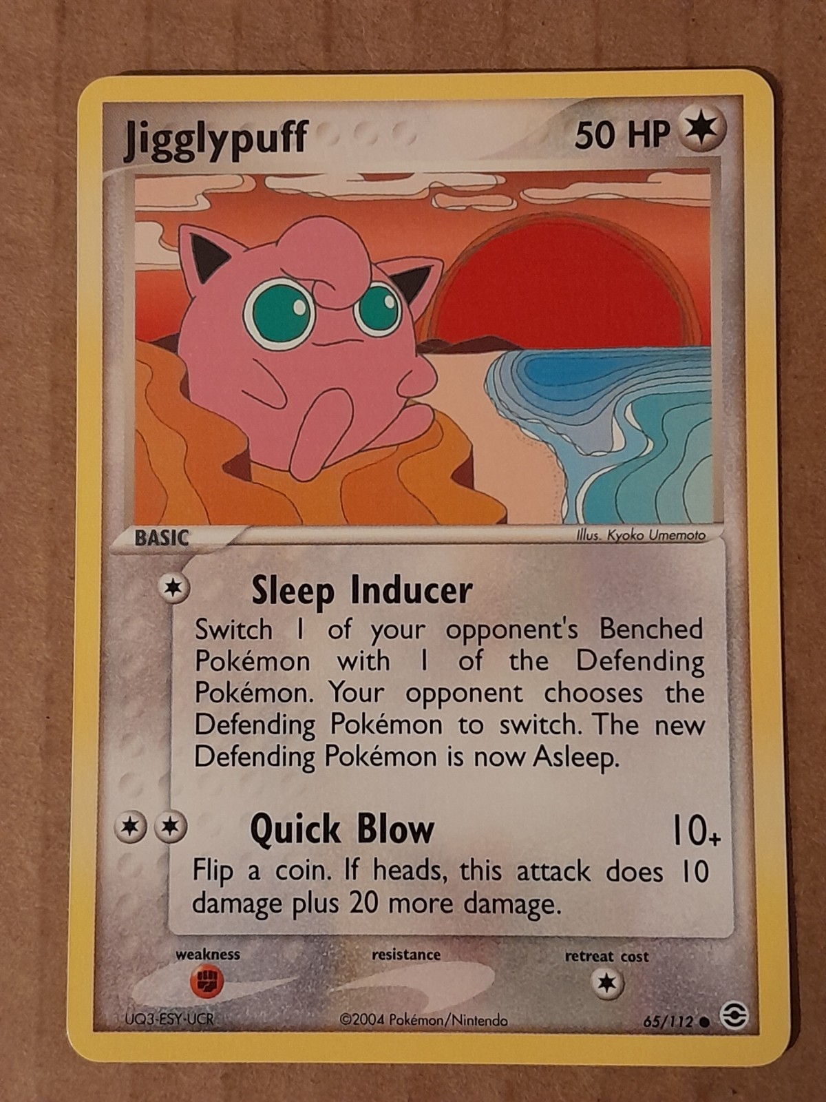 Pokemon Jigglypuff 65/112 Fire Red Leaf Green NM-MT See Pictures