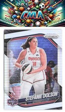 2025 Panini Prizm WNBA #112 Stefanie Dolson Silver Prizms