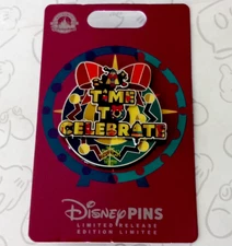 Time To Celebrate Festival of Holidays Christmas 2022 DCA Disney Pin 158623