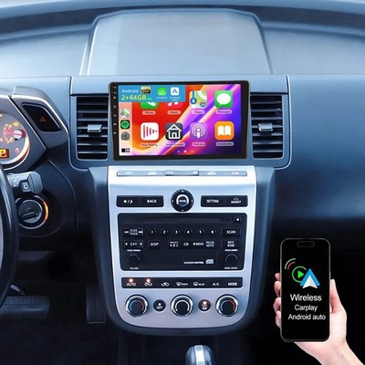 For Nissan Murano 2004-2008 Android 15 Car Stereo Radio GPS NAVI BT WIFI Carplay