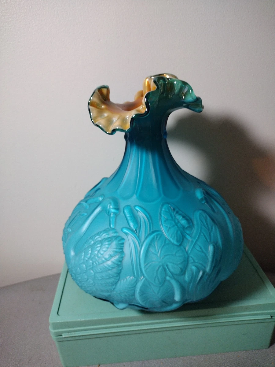 Fenton Swan Vase for sale | eBay