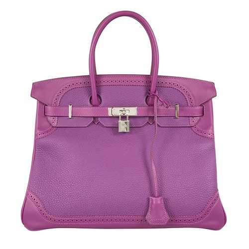 HERMES Birkin 35 Gillies Hand bag