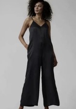 Athleta Calm cool romper- XSmall- black- nwot- 988502-00