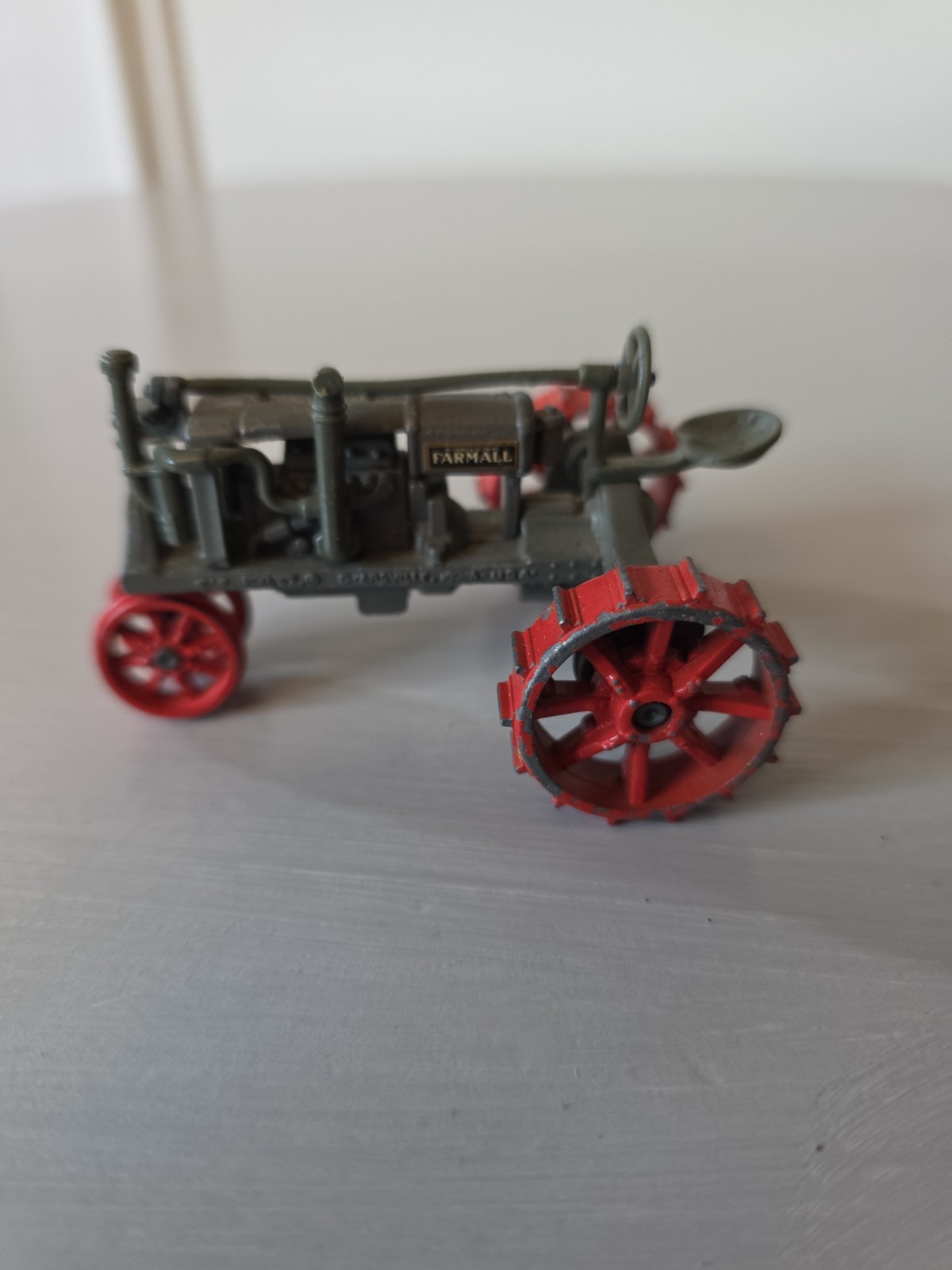 Vintage #F-7 McCormick Deering Farmall Tractor 1/43 Scale Die Cast -