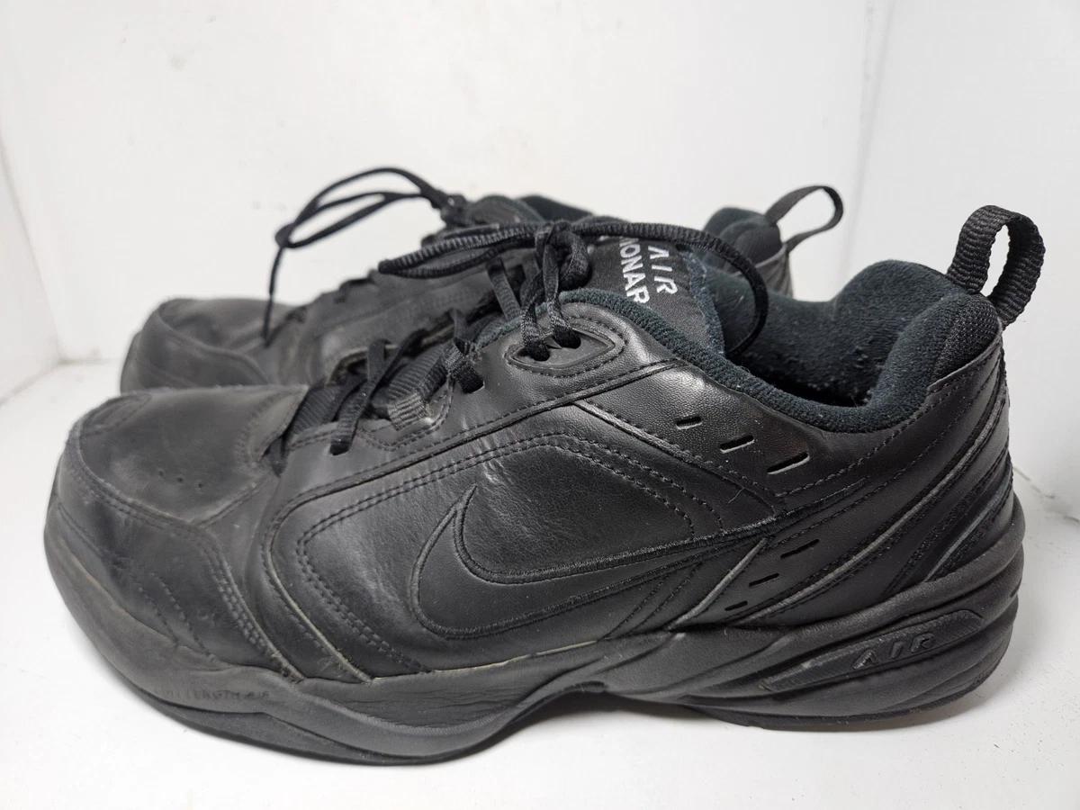 Nike Air Monarch IV Triple Black Walking Shoes Men\'s Size 10.5 Nike Air Monarch IV Triple Black. Size US 9(42.5). Available  main image 4
