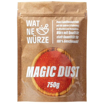 Magic Dust Rub 750 g | BBQ-Rub Gewürz für Rippchen, Pulled Pork & Brisket | G