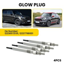 4x 4.4V Heater Glow Plugs For BMW F20 F30 F31 F48 062900099304 Diesel Kit Plug