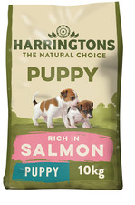 Harringtons Puppy Salmon & Rice Food 10kg - DOG FOOD 4.45 per kilo