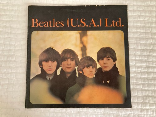 Vintage Beatles U.S.A. Ltd. 1965 Nordamerika Tour Buch Konzert Foto Programm Komp