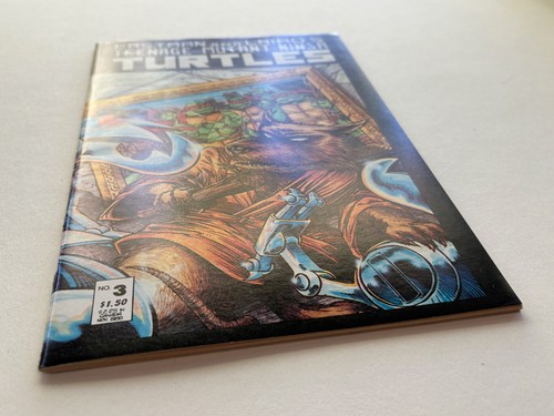 Teenage Mutant Ninja Turtles #3 (1985) 2nd print Mirage Eastman Laird VF range - Picture 2 of 10