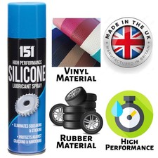 High Performance Silicone Lubricant Spray Eliminates Squeaking Sticking 200ml