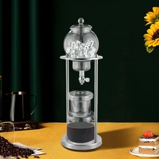 BD-6 Iced Coffee Dripper Coffee Maker Cold Brew Drip Tower 600ml For 6-8 People