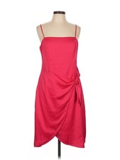 Nine West Women Red Casual Dress L