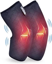 COMFIER Heated Knee Massager Heating Pad for Knee Pain Relief,Heat Knees Warm...