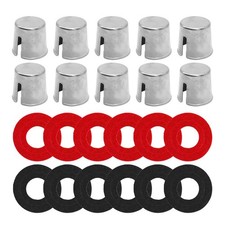 10PCS Battery Terminal Shims Top Post Repair Caps w/ Washers Universal