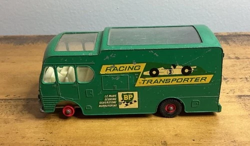 Vintage Lesney Matchbox King Size Racing Car Transporter K-5, Missing Wheel