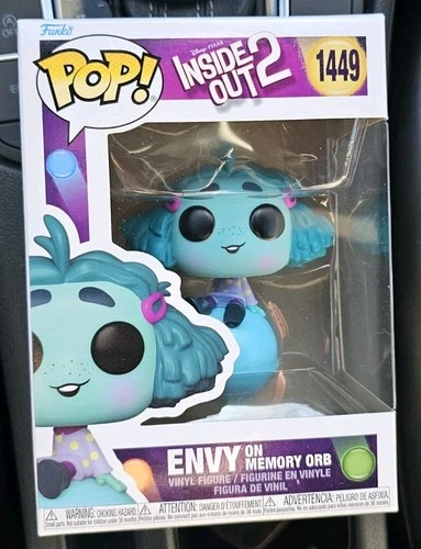 Funko Pop! Inside Out 2: Envy on Memory Orb #1449 - New