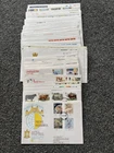 Job Lot of 48 UK GB First Day Covers & Covers FDC's 1981 - 1990 Lot #M94