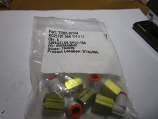 SMC KQ2LF07-35A One-Touch Fitting, 1/4 in. Tube Size Female NPT Thread QT Y 5