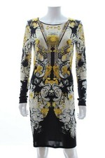 Roberto Cavalli Printed Stretch-Jersey Dress / Multi