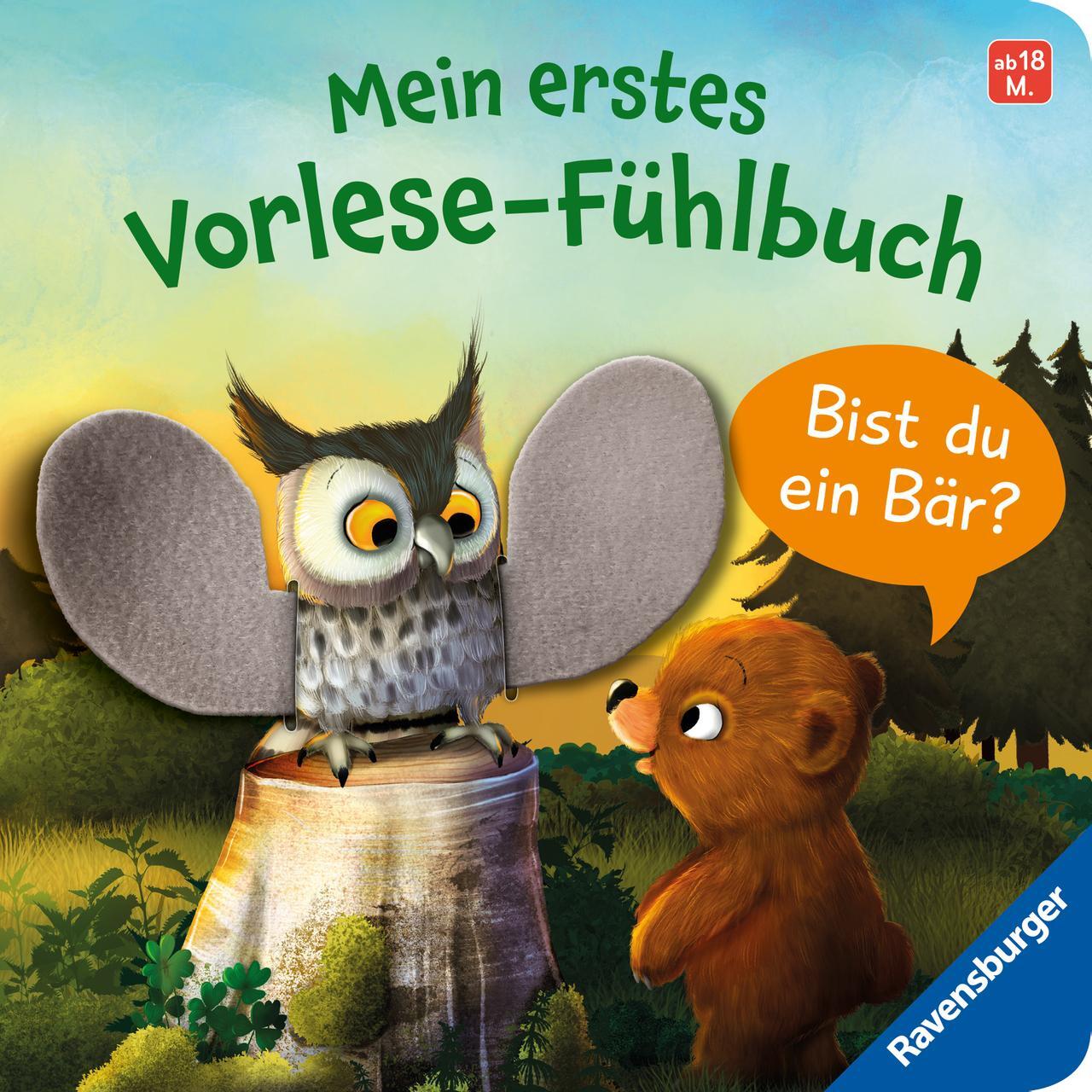 Thumbnail - Mein Erstes Vorlese-fühlbuch: Bist Du Ein Bär? Kathrin Lena Orso