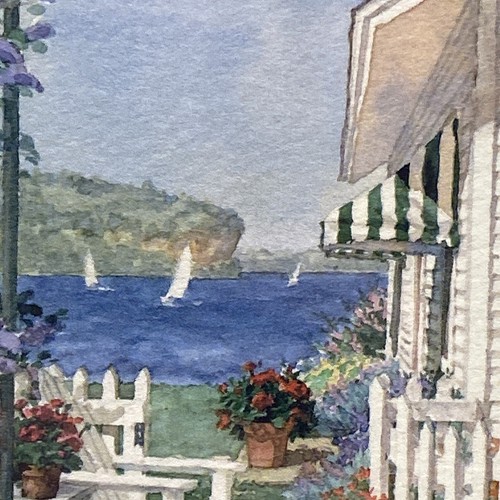 Kathleen Chaney Fritz Signed Fine Art Giclèe Print “Classic Cottage” 8x10” - 第 15/19 張圖片