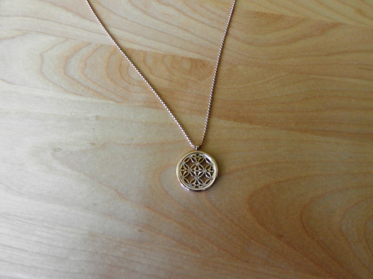 アクセサリー HIGH-END HERITAGE NECKLACE Heritage D-Link Gold-Tone Stainless Steel Chain Necklace