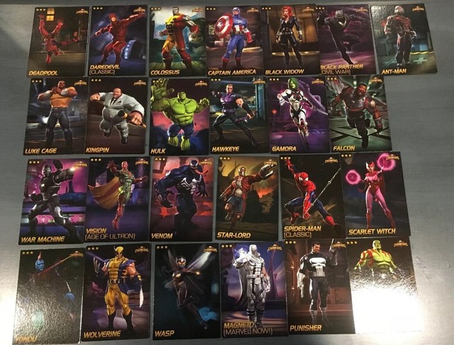 Marvel Contest of Champions Arcade Game Cards YOU Pick ANY Rare