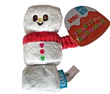 Bark Box Toasty the Snowman XS-S Crazy Crinkle Squeakers NWT