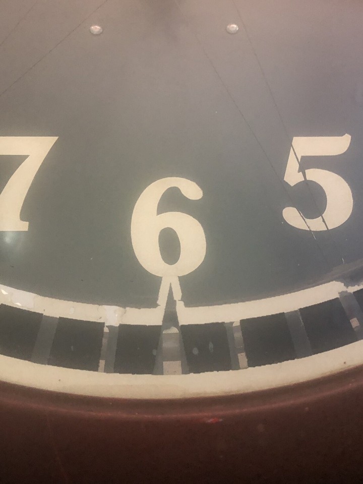 ANTIQUE NEON SPINNER CLOCK Indian Motorcycles NEON PRODUCTS LIMA OHIO ...