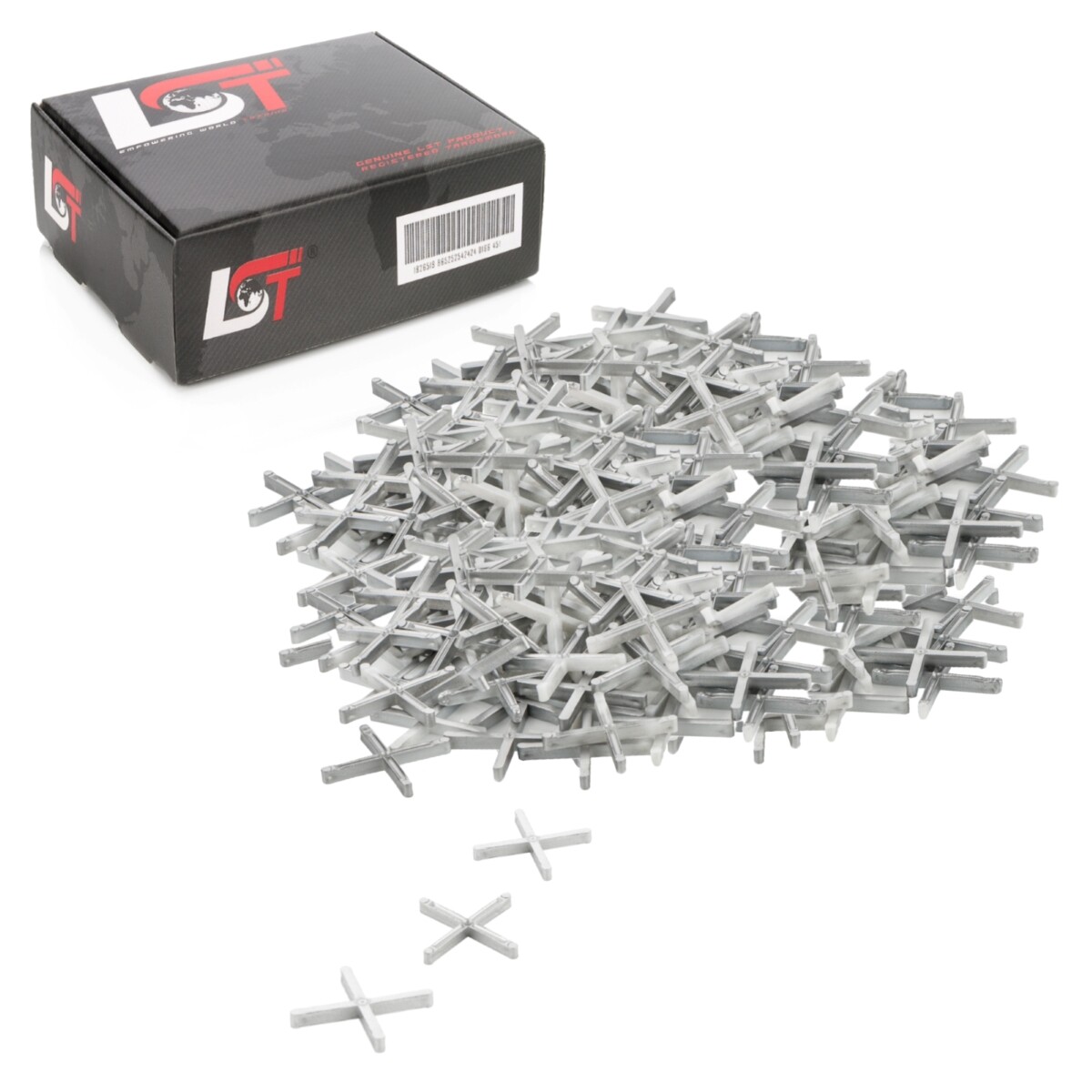 500x Joints Crosses Spacer 2 MM Plastic