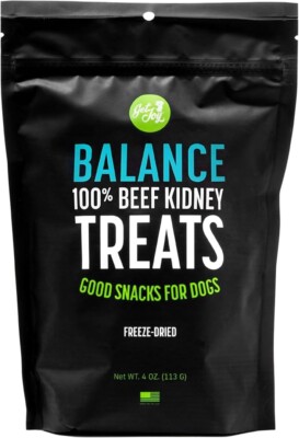 Get Joy Freeze Dried Superfood 100% Beef Kidney Dog 4 Ounce (Pack of 1) 