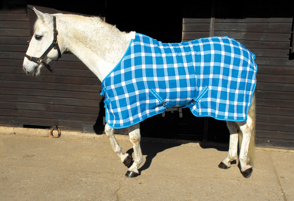 Cooler Rug Rhinegold Smart Tec Waffle Weave Horse Pony Cooler Rug eBay