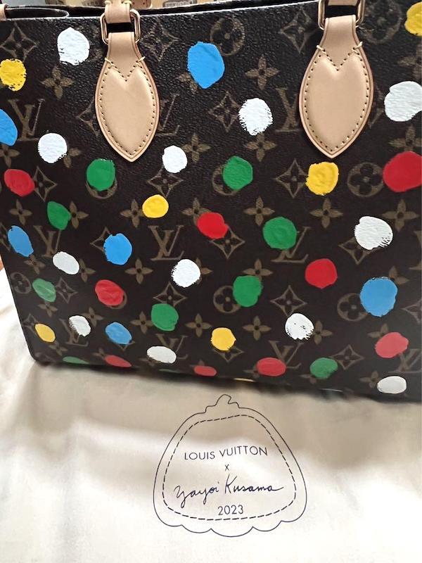 Louis Vuitton YK Onthego MM Tote Bag M46379 Monogram Shoulder Purse Auth Box New image 9