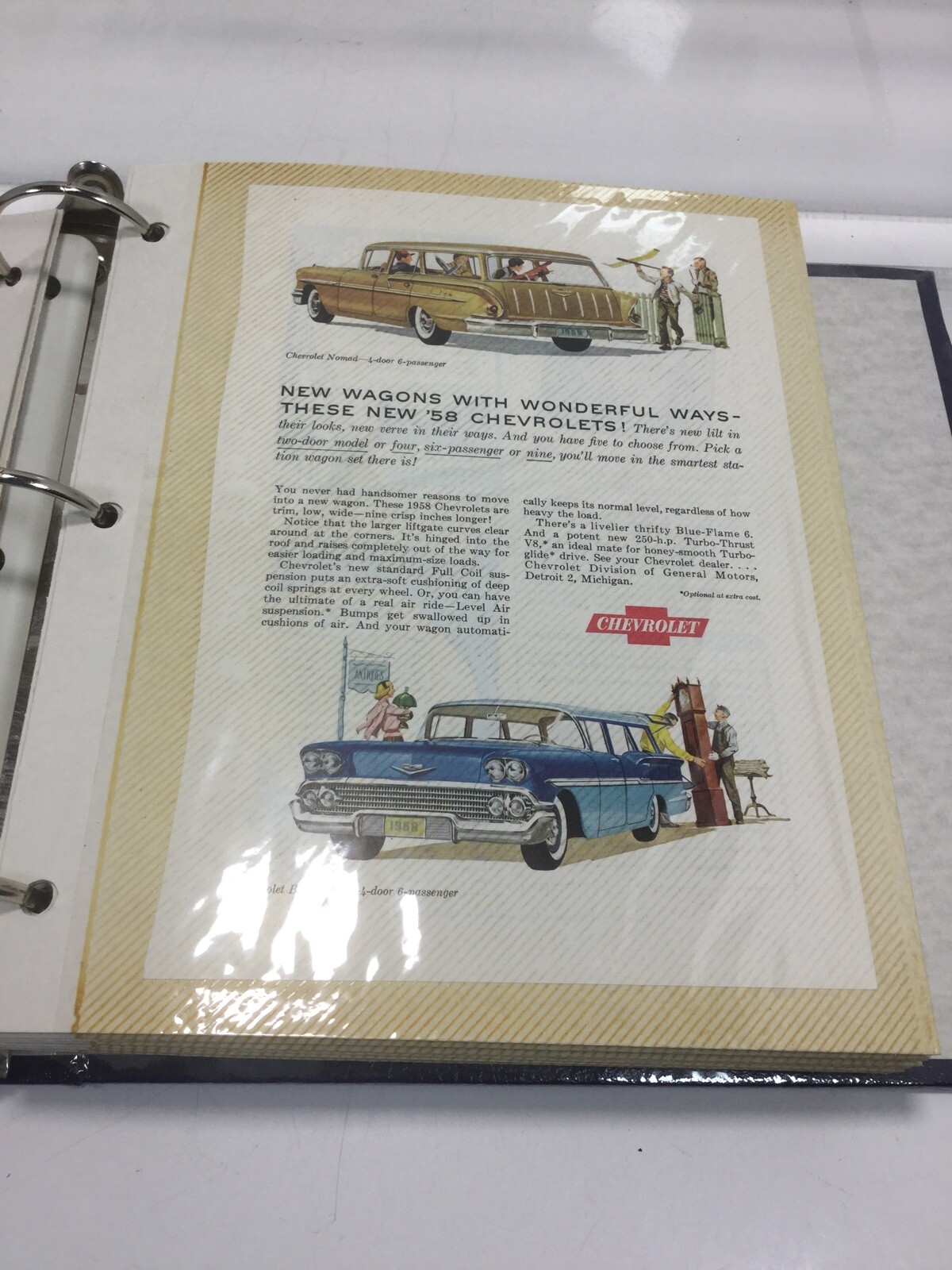 Lot of 90 Vintage Auto Magazine Ads 1950s-1960s Chevy Pontiac Olds Cadillac GM 2