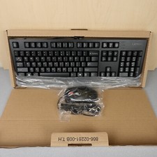 Lenovo Traditional USB Keyboard 00XH688 Black w/Mouse Bundle