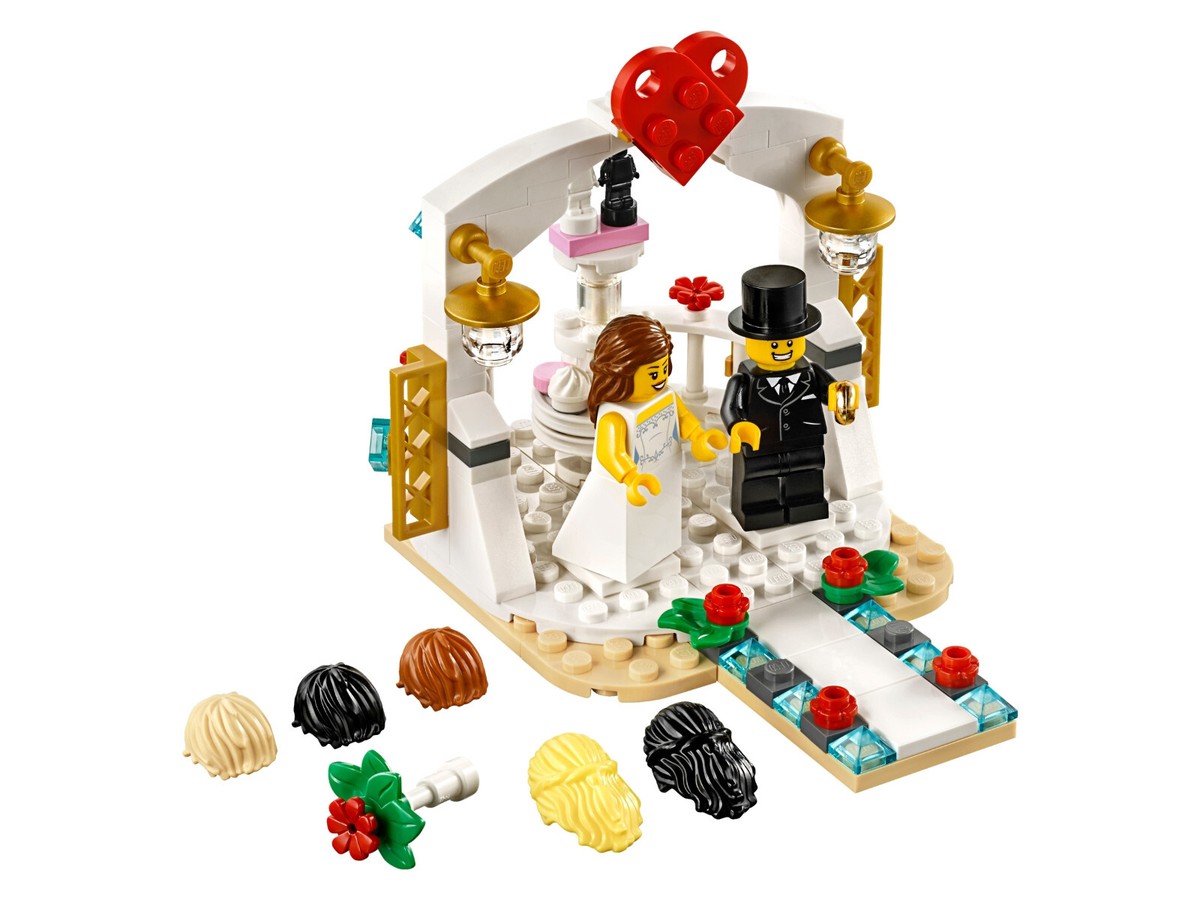 I was honored to build Minilanders for the bride and groom   bride and groom (ABS glued) display picture 1