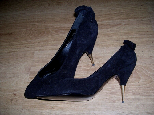 Zapatos de salón Eurosax aprox. 11 cm talla 40-41 metal tacón de aguja tacón alto eBay