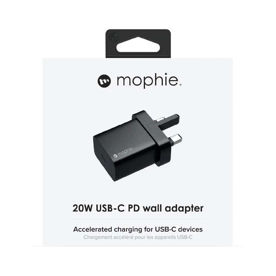 Mophie 20W Schnell Laden Netzteil Adapter Usb-C Port Retail Box für Apple IPHONE - Bild 3 von 4