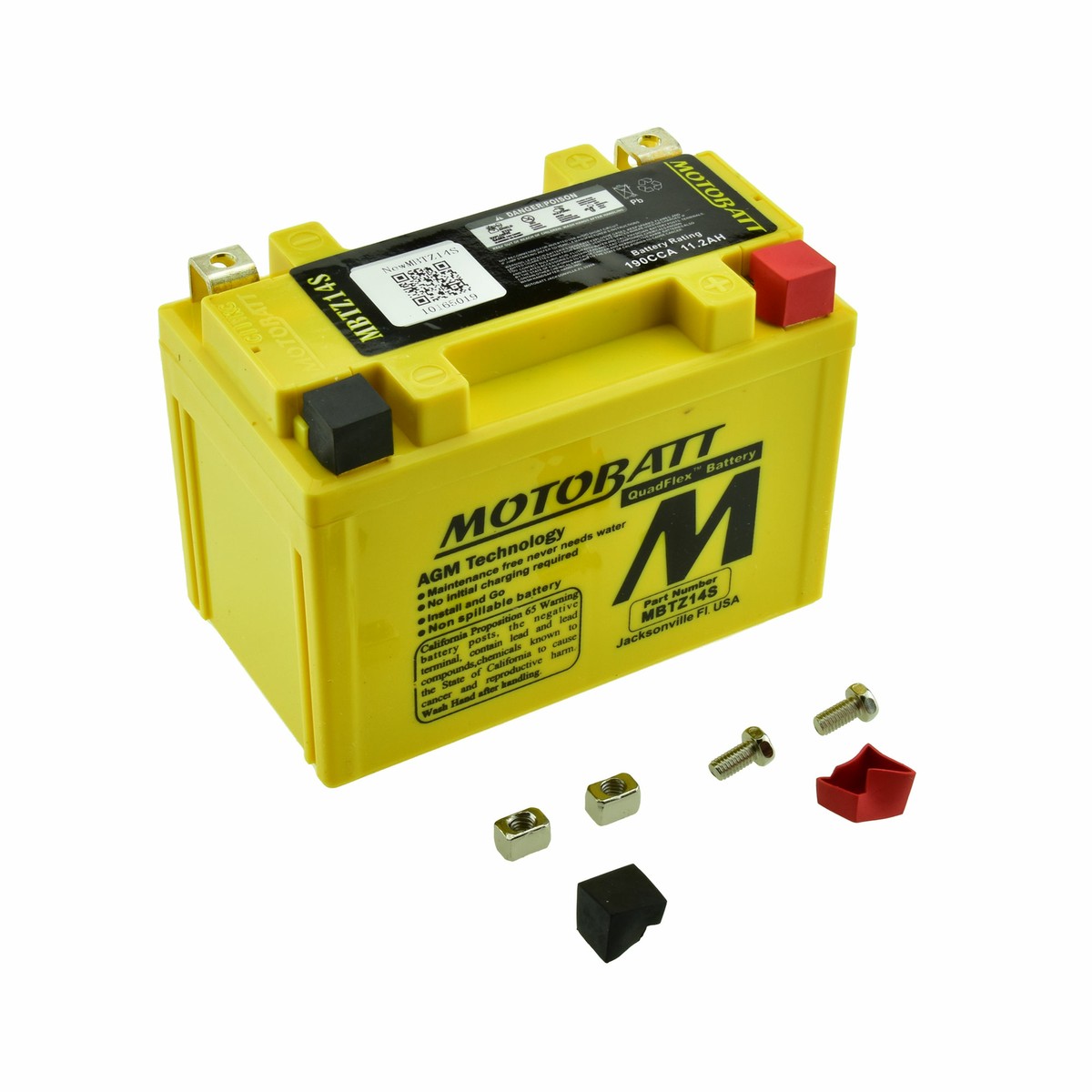 Battery Motobatt AGM MBTZ14S Yellow | eBay