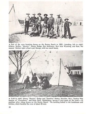 1902 Images of Sparkles Bishop Smokey Nap Gunyon Burly Buck Bum Vtg Mag Excerpt