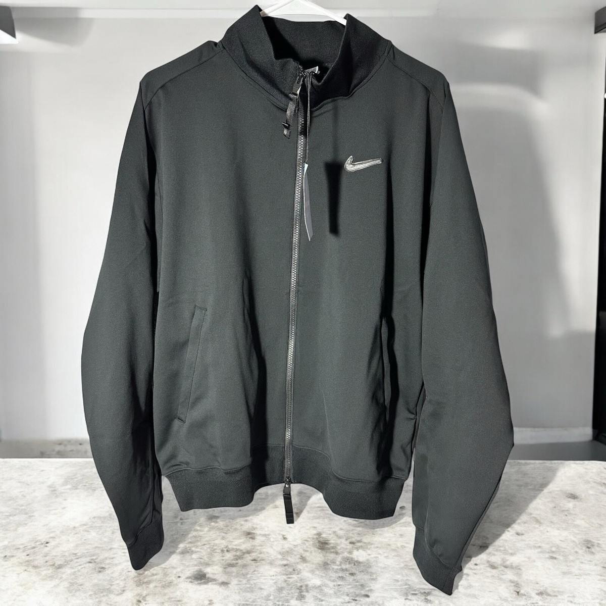 Nike NOCTA GOLFジャケット ブラック Men's Size S - Nike X NOCTA Swoosh Swarovski Crystal Jacket Black