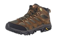 Merrell Men's Moab 3 Mid Waterproof Hiking Boot 9 Earth